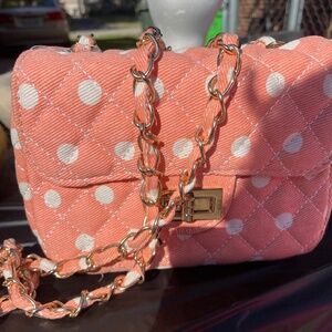Polka crossbody bag